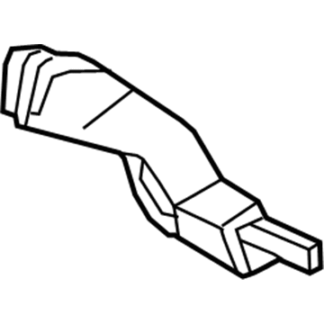Hyundai 97282-D2000 Duct-Shower, RH