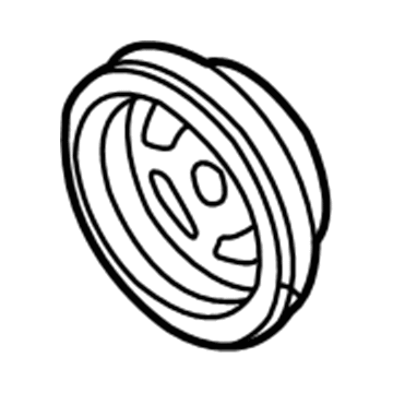 Nissan 12303-8J101 Pulley-Crankshaft