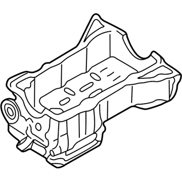 Nissan 11110-CA00A Pan Assy-Oil