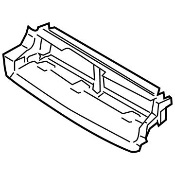 Ford F1EZ-8312-A Upper Deflector