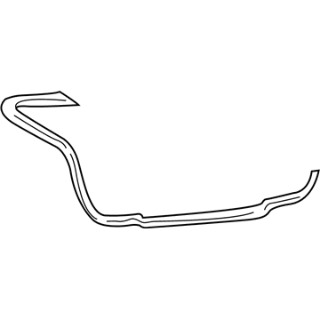 Lexus 64461-50032 Weatherstrip, Luggage Compartment Door