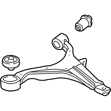 Honda 51360-S9A-A11 Arm, Left Front (Lower)