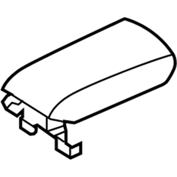 Hyundai 84660-C2000-PPB Console Armrest Assembly