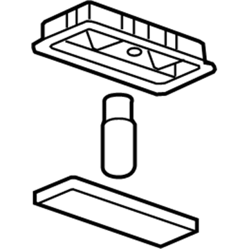 GM 20959400 Dome Lamp Assembly