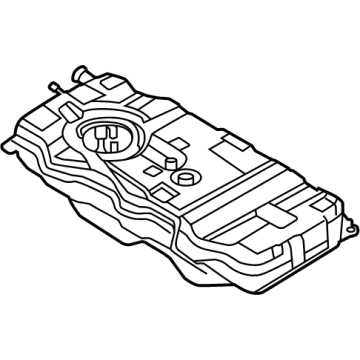 BMW 16-11-9-425-973 METAL FUEL TANK