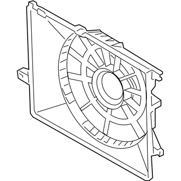 Hyundai 25350-4Z500 SHROUD-Radiator