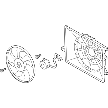 Hyundai 25380-4Z500 Blower Assembly