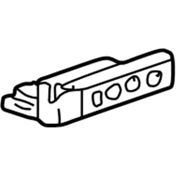 GM 16233213 Heater Control Assembly