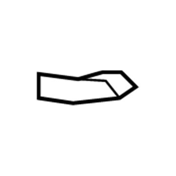 Lexus 53867-50040 Seal, Front Fender To Cowl Side, LH