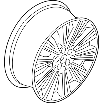 Ford FP5Z-1007-B Wheel, Alloy