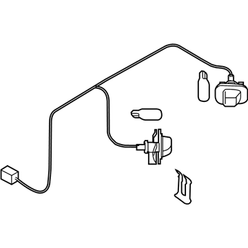 Nissan 26510-ZJ00A Lamp Licence