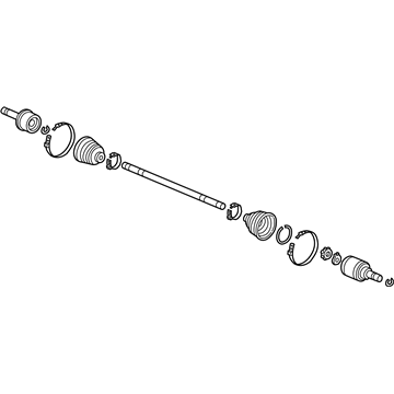 Honda 42311-T7D-003 Driveshaft Assembly, Driver Side