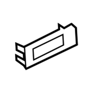 BMW 51-45-6-967-227 Trim, Light Switch Centre