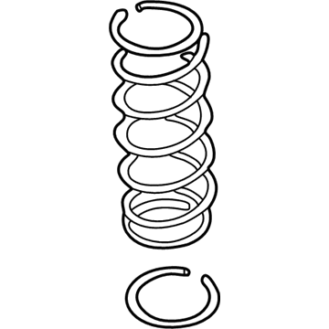 Infiniti 54010-CR905 Front Suspension-Coil Spring