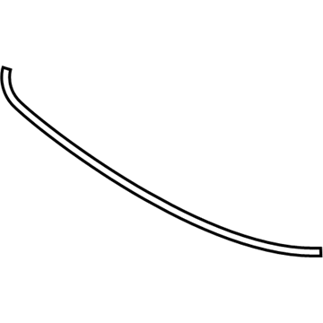 Hyundai 86431-A5000 Weatherstrip-Hood