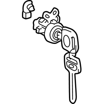 Toyota 69052-42020 Cylinder & Keys