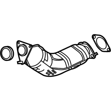 Infiniti B08B2-1MB1D Three Way Catalytic Converter