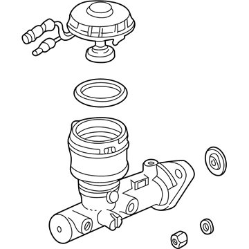 Acura 46100-SL0-954 Master Cylinder Assembly (Nissin)