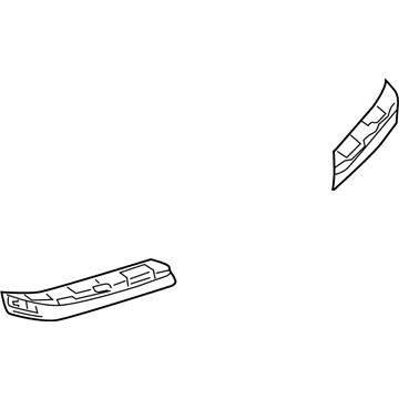 Mopar 4805938AA Molding-Front FASCIA