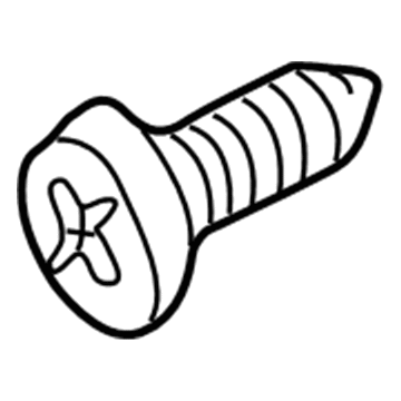 Honda 93903-253J0 Screw, Tapping (5X16)