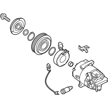 Kia 97701A5100RU Reman Compressor