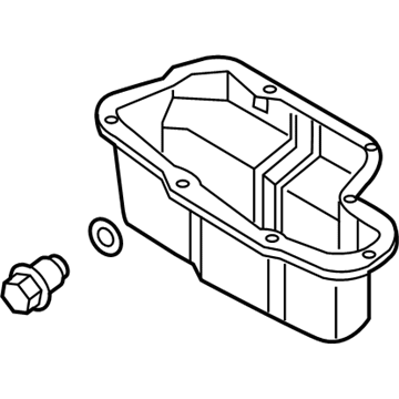 Infiniti 11110-EZ30B Oil Pan Assembly