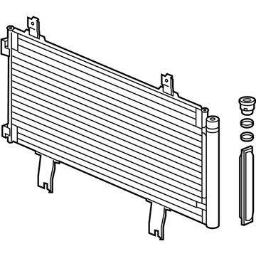 Honda 80100-TGN-G01 Condenser Assy.