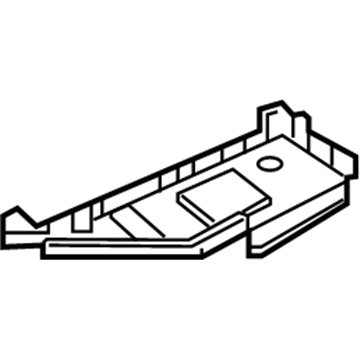 Honda 65665-TBG-A00ZZ Stiff B L, RR Floor