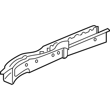 Honda 65662-TBG-A00ZZ Frame B L, Rear