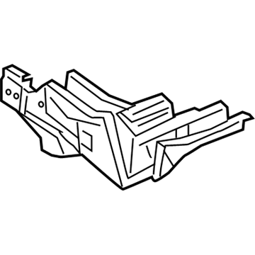 Acura 04605-TJB-A00ZZ Outrigger Set Left, Front