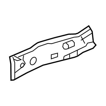 Acura 60812-TJB-A00ZZ Backplate Right, Front Si