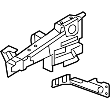GM 23329181 Rail Asm-Front Compartment Upper Side