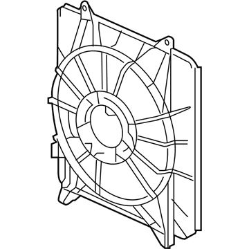 Honda 38615-5A2-A01 Shroud Complete
