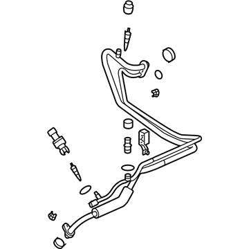 GM 22756497 Evaporator Tube