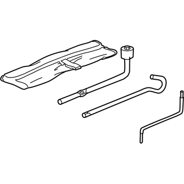 Honda 89000-SDN-A00 Tool Set (Sunroof)
