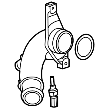 GM 55496798 Water Inlet Pipe