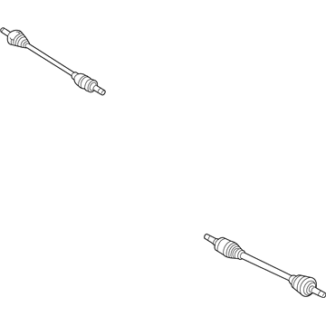 Ford AE5Z-4K139-A Axle Assembly