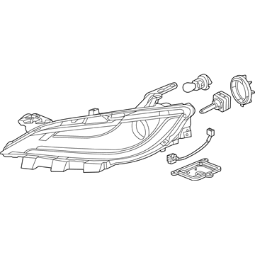 Mopar 68285846AB Headlamp