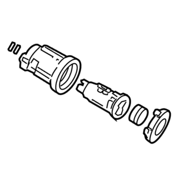 Mopar 5016732AC Cylinder Lock-Deck Lid Lock