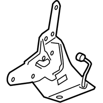 GM 25810474 Latch Asm-Rear Seat