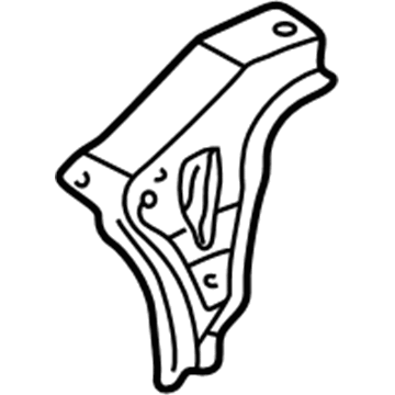 Honda 50827-S0A-980 Bracket, RR. Engine Mounting