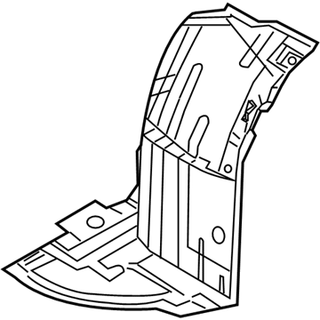 Infiniti 63844-EJ90A Protector-Front Fender, Front RH