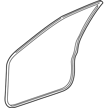 GM 19120424 Weatherstrip, Front Side Door