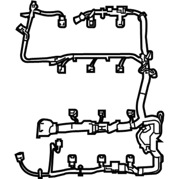 Ford AE9Z-12A581-FA Engine Harness