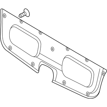 Hyundai 81752-1E000 Trim Assembly-Trunk Lid