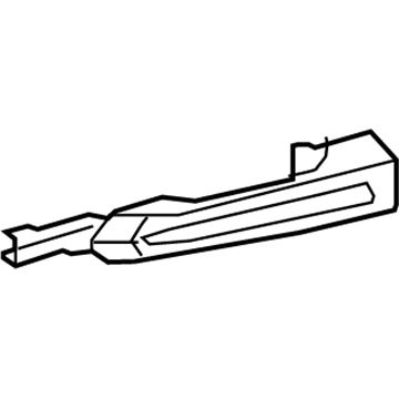 Mopar 5RR19JSCAC Handle-Front Door Exterior