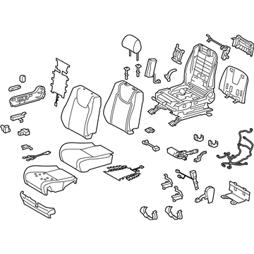 Lexus 71100-0E290-A3 Seat Assembly