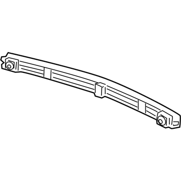 Acura 71530-STX-A00ZZ Beam, Rear Bumper