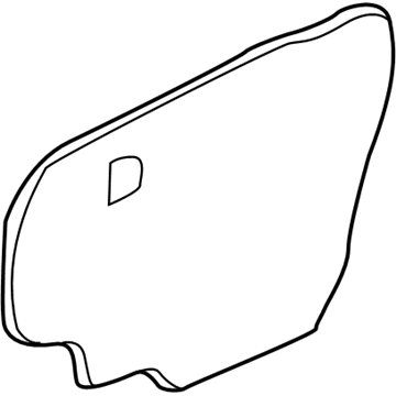 Hyundai 82391-2D010 Seal-Front Door Trim, LH