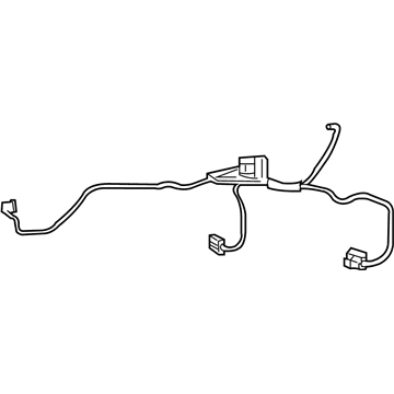 Mopar 68046011AA Wiring-Rear A/C Jumper